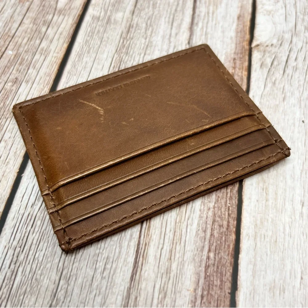 Brown Genuine Leather Card Holder